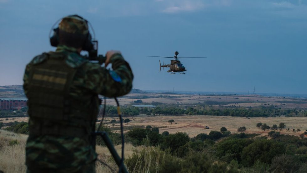 Από παλαιότερη στρατιωτική άσκηση «Παρμενίων»